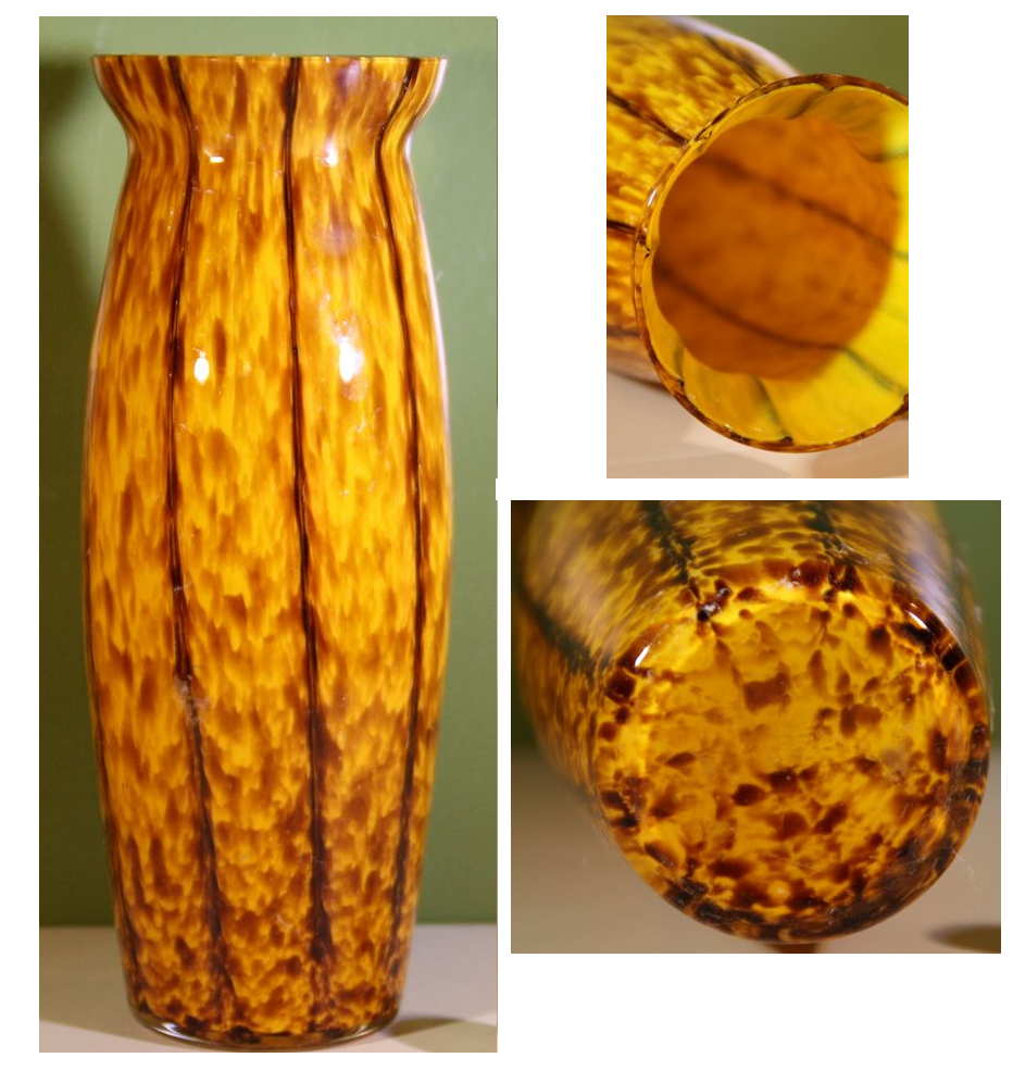 Czech Art Deco Tango Glass Vase Collectors Weekly
